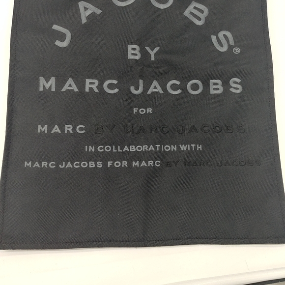 RARE MARC BY MARC JACOBS Shopper \Tote Bag Black Embroidered - Picture 4 of 8